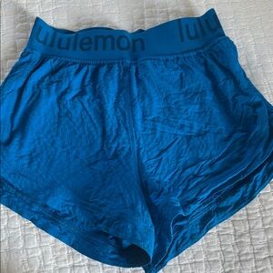 lululemon athletica Blue Athletic Shorts Lightweight Performance